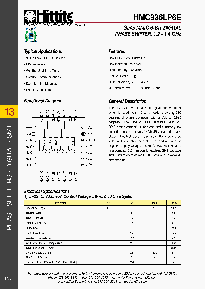 HMC936LP6E_6535190.PDF Datasheet