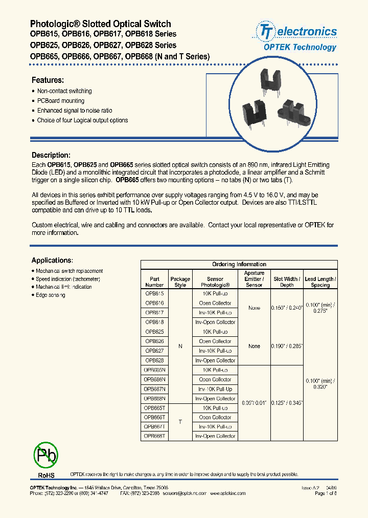 OPB668N_6540095.PDF Datasheet