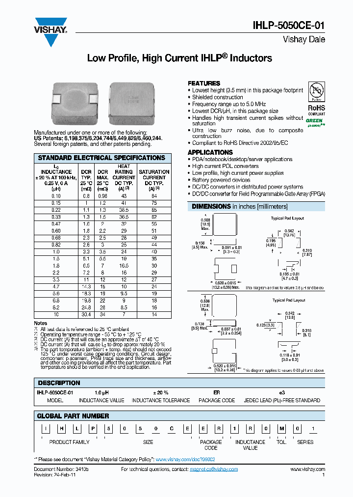 IHLP5050CEERR68M01_6541159.PDF Datasheet