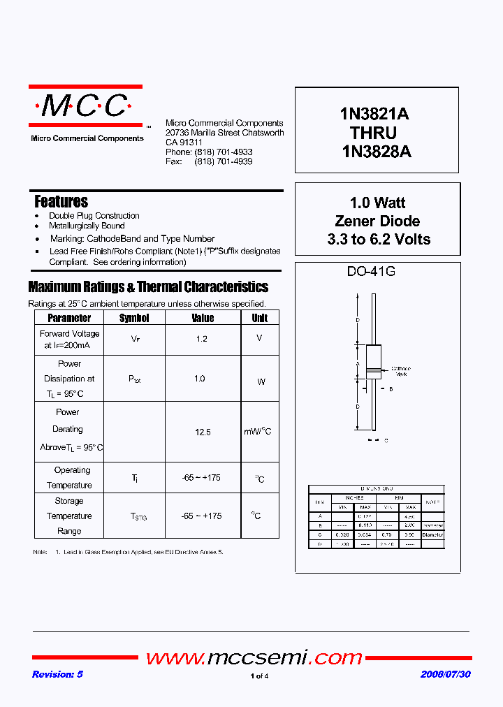 1N3821_6548037.PDF Datasheet