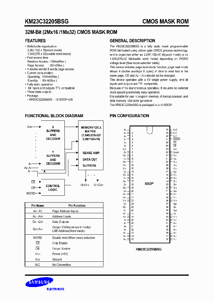 KM23C32205BSG_6550340.PDF Datasheet