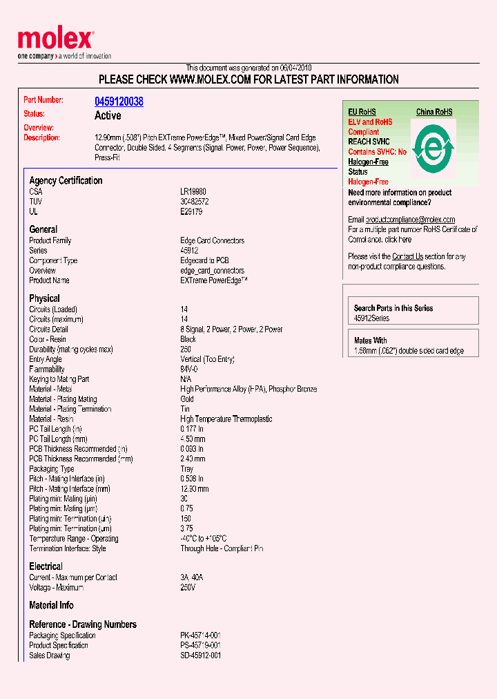45912-0038_6556062.PDF Datasheet