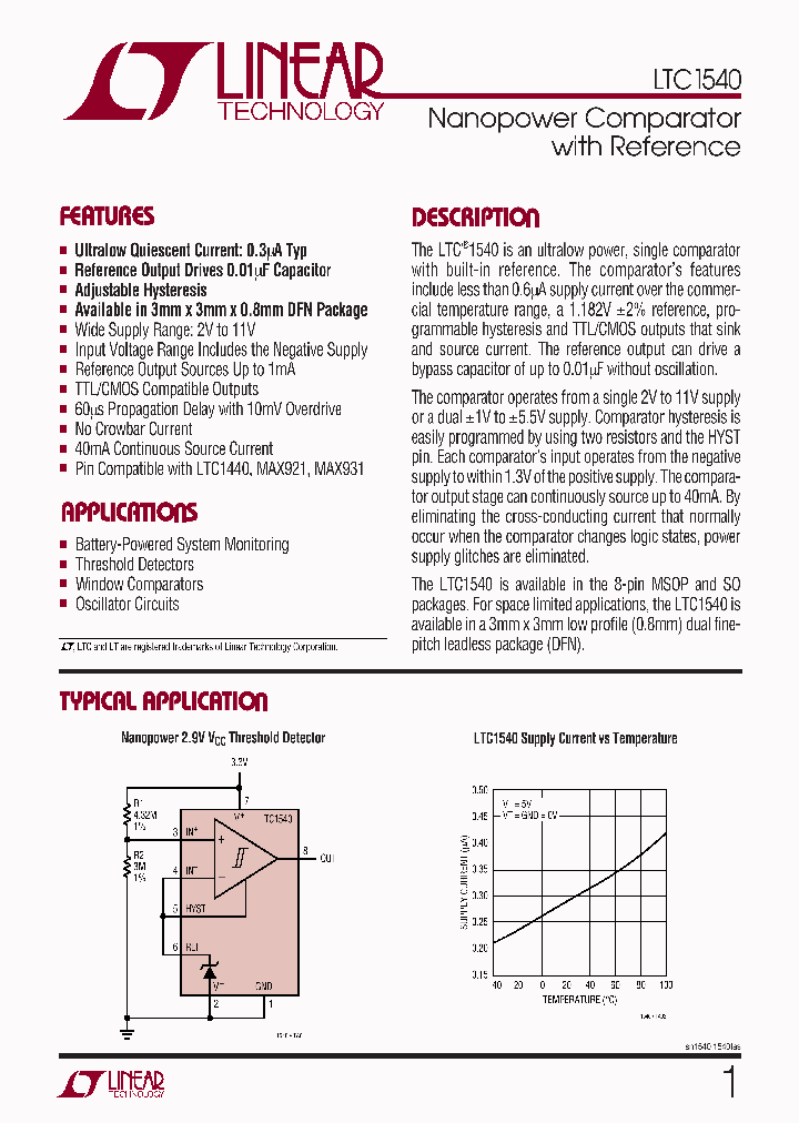 LTC1540CS8TRPBF_6563165.PDF Datasheet