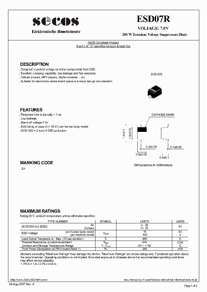 ESD07R_6564536.PDF Datasheet