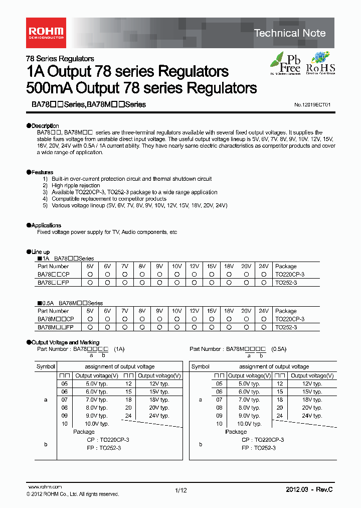 BA7810CP-E2_6569346.PDF Datasheet
