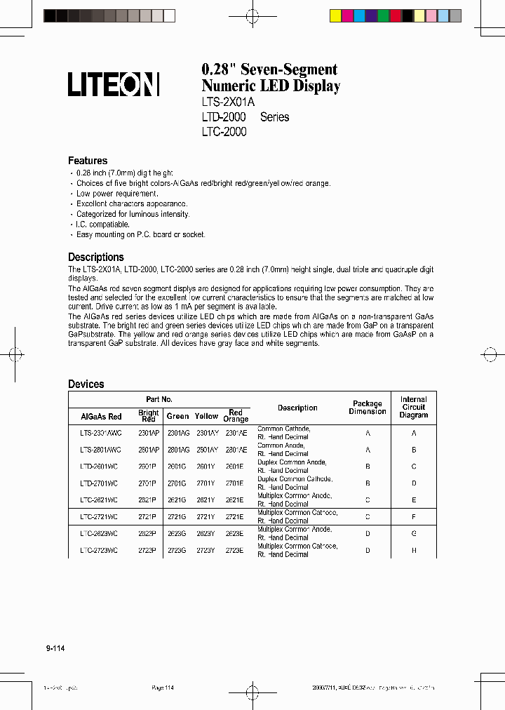 LTC-2723G_6572622.PDF Datasheet