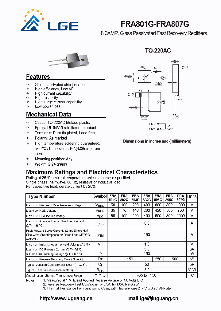 FRA802G_6577964.PDF Datasheet