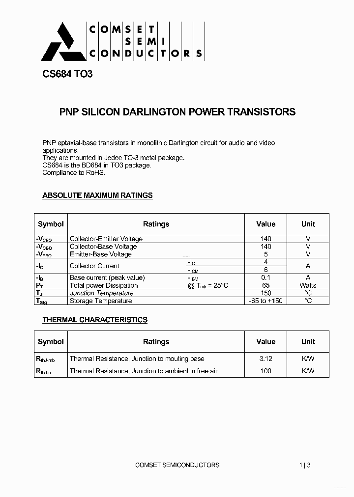 CS684_6580775.PDF Datasheet