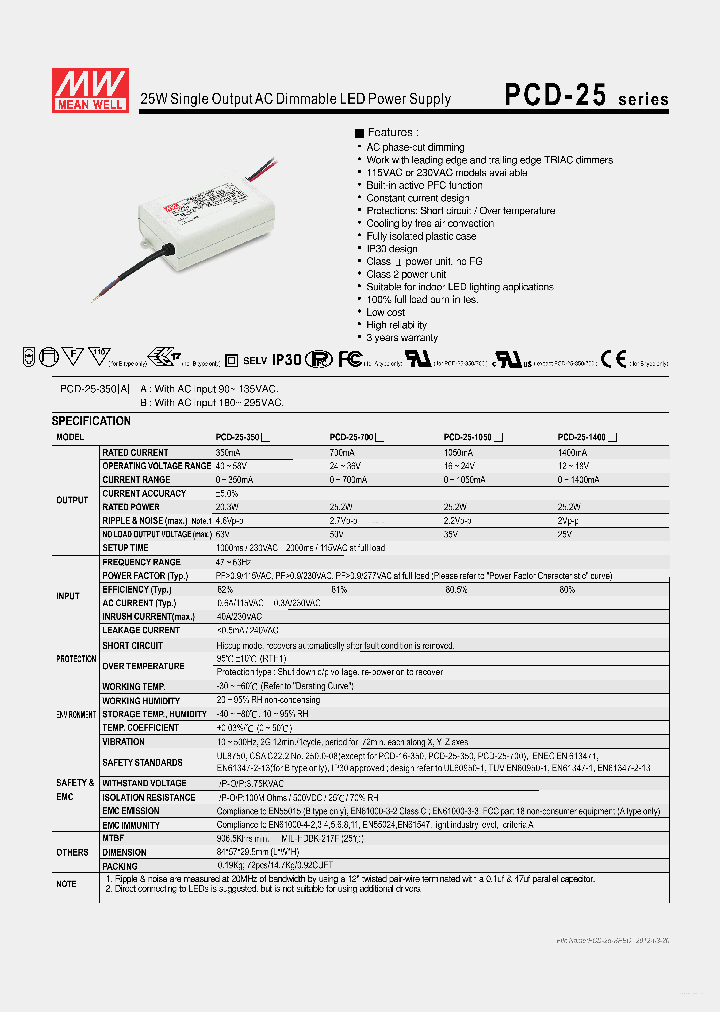 PCD-25_6581180.PDF Datasheet