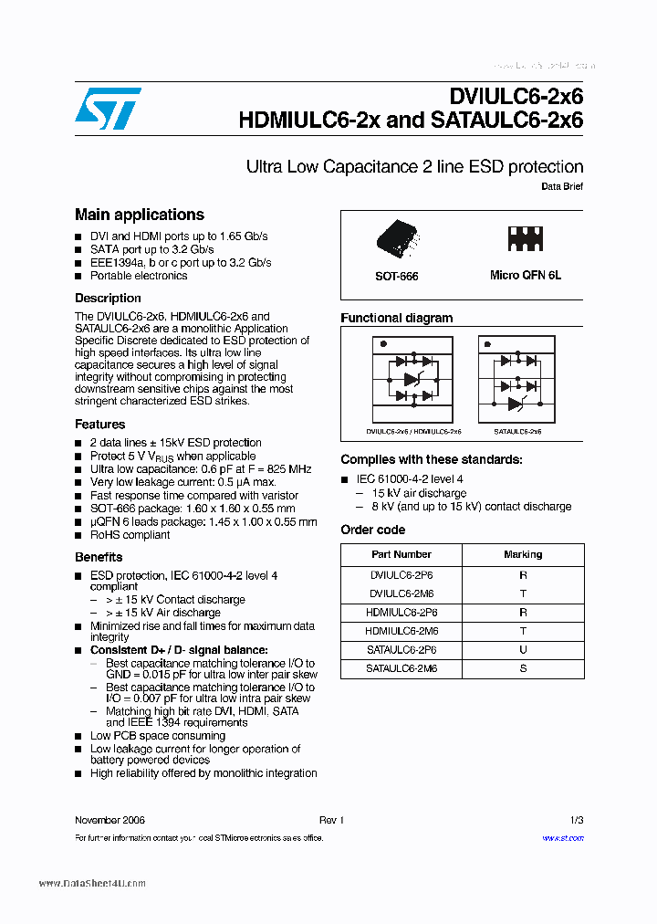 HDMIULC6-2X6_6583390.PDF Datasheet