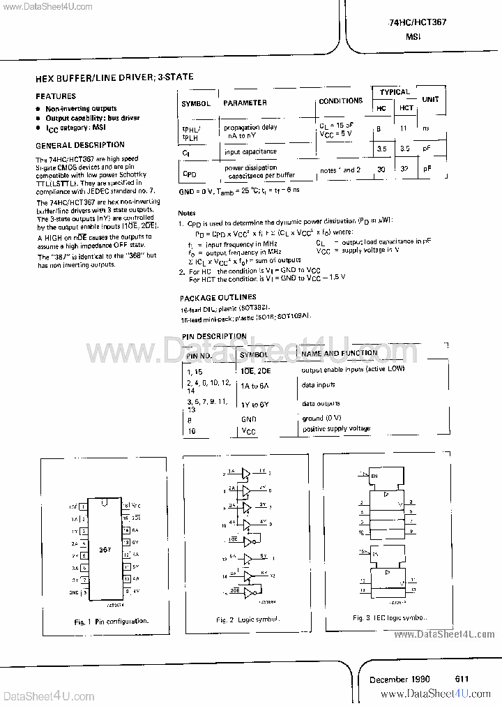 PC74HC367_6584203.PDF Datasheet