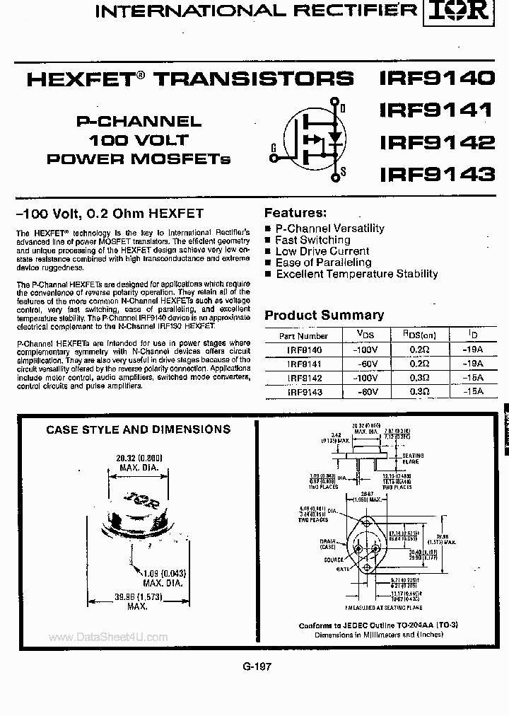 IRF9141_6584167.PDF Datasheet