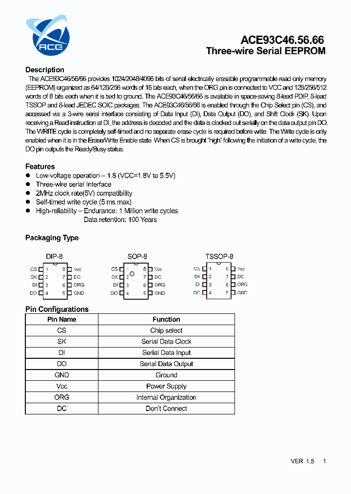 ACE93C66DPTH_6596771.PDF Datasheet