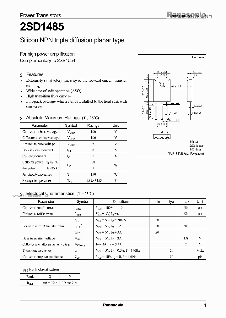 D1485_6587199.PDF Datasheet