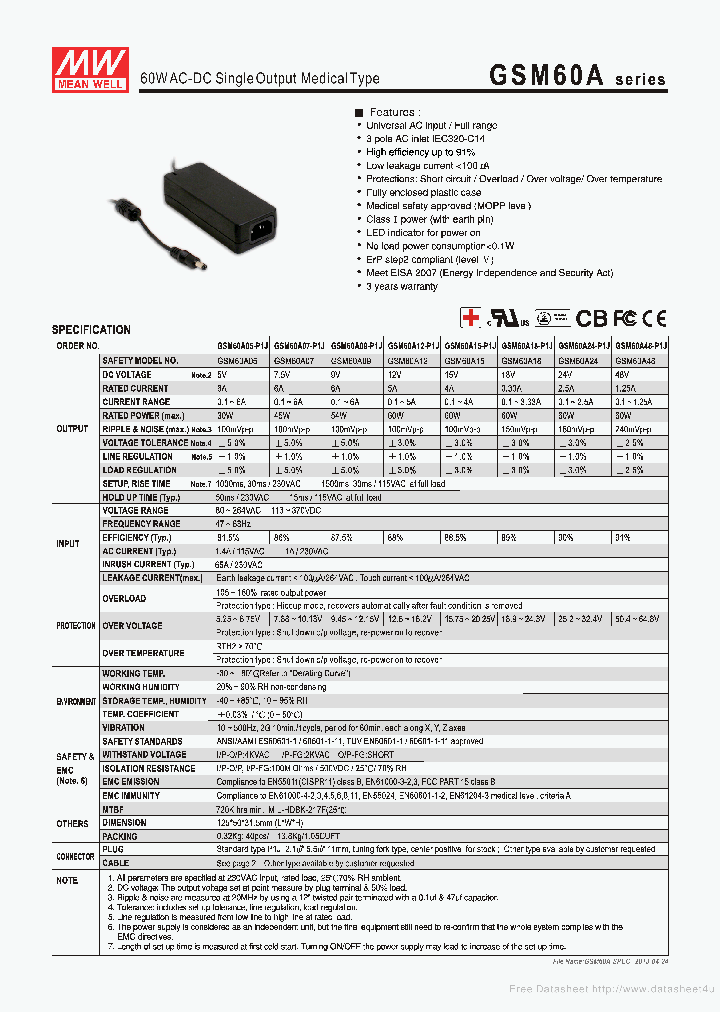 GSM60A_6596675.PDF Datasheet