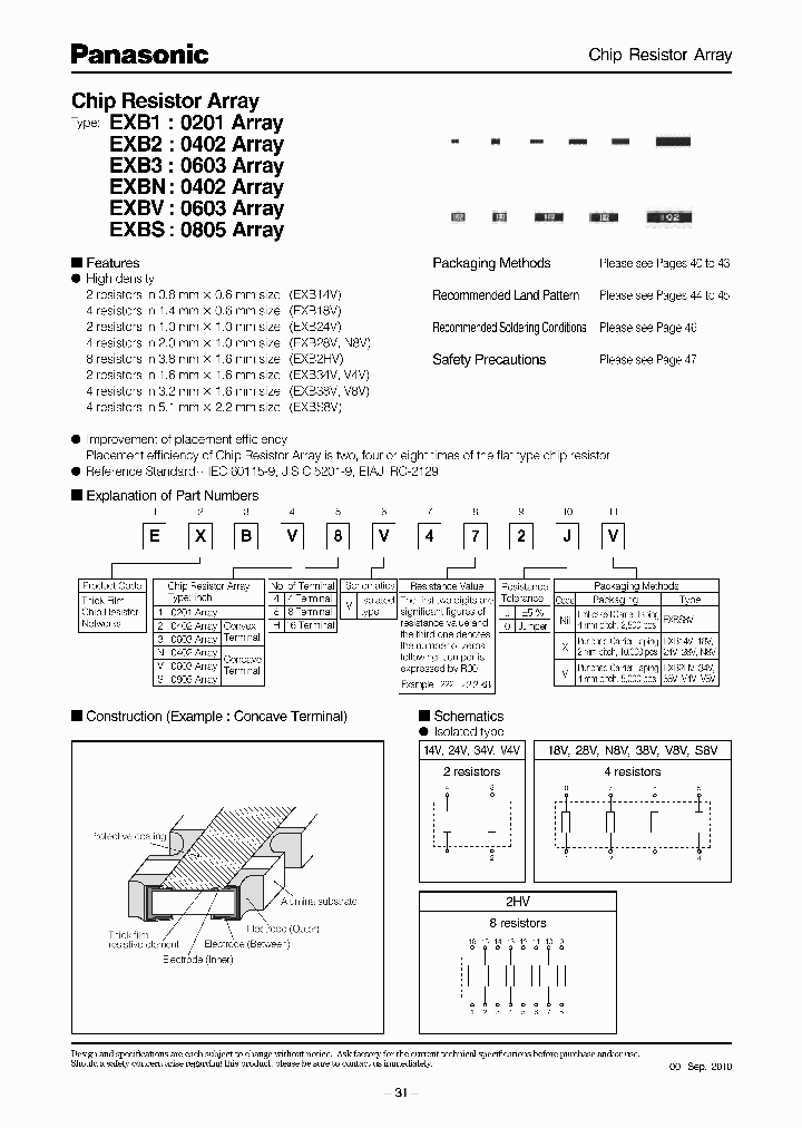 EXB14V10_6601193.PDF Datasheet