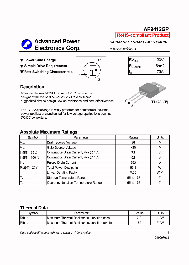 AP9412GP_6604334.PDF Datasheet