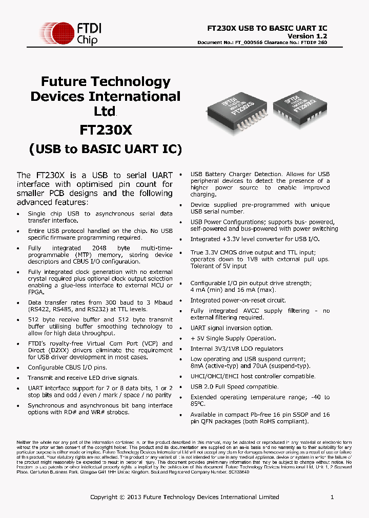 FT230X_6605334.PDF Datasheet