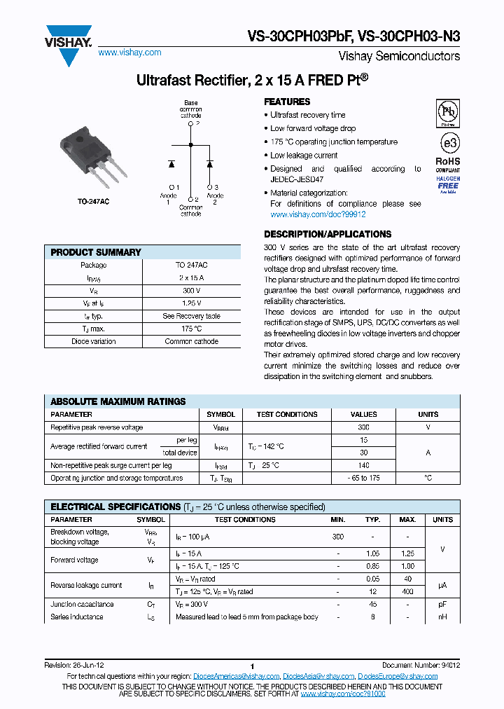 VS-30CPH03PBF_6607132.PDF Datasheet