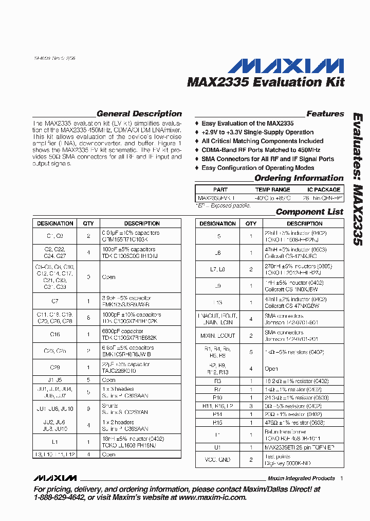 MAX23351_6610106.PDF Datasheet