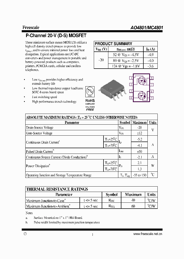 AO4801_6625217.PDF Datasheet