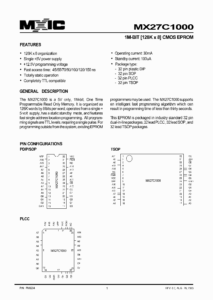 MX27C1000MC-55_6618775.PDF Datasheet