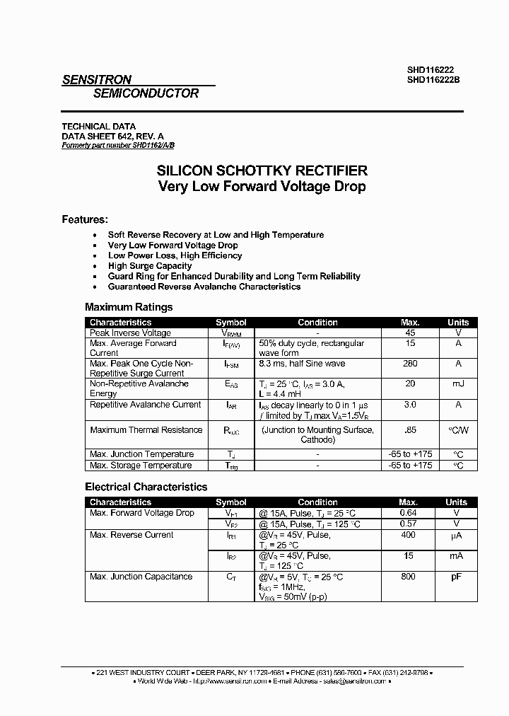 SENSITRONSEMICONDUCTOR-SHD116222B_6619412.PDF Datasheet