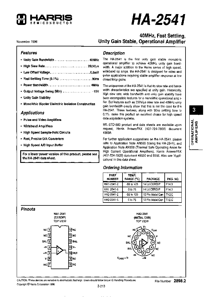HA1-2541-2_6629399.PDF Datasheet