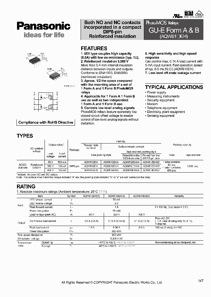 AQW610EHA_6628696.PDF Datasheet