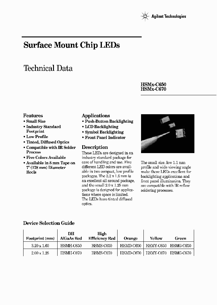 HSMD-C670_6633282.PDF Datasheet