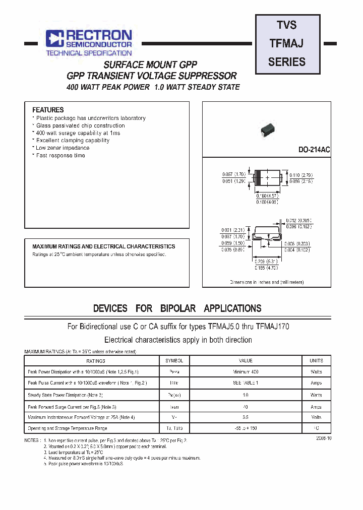 TFMAJ170C_6635997.PDF Datasheet