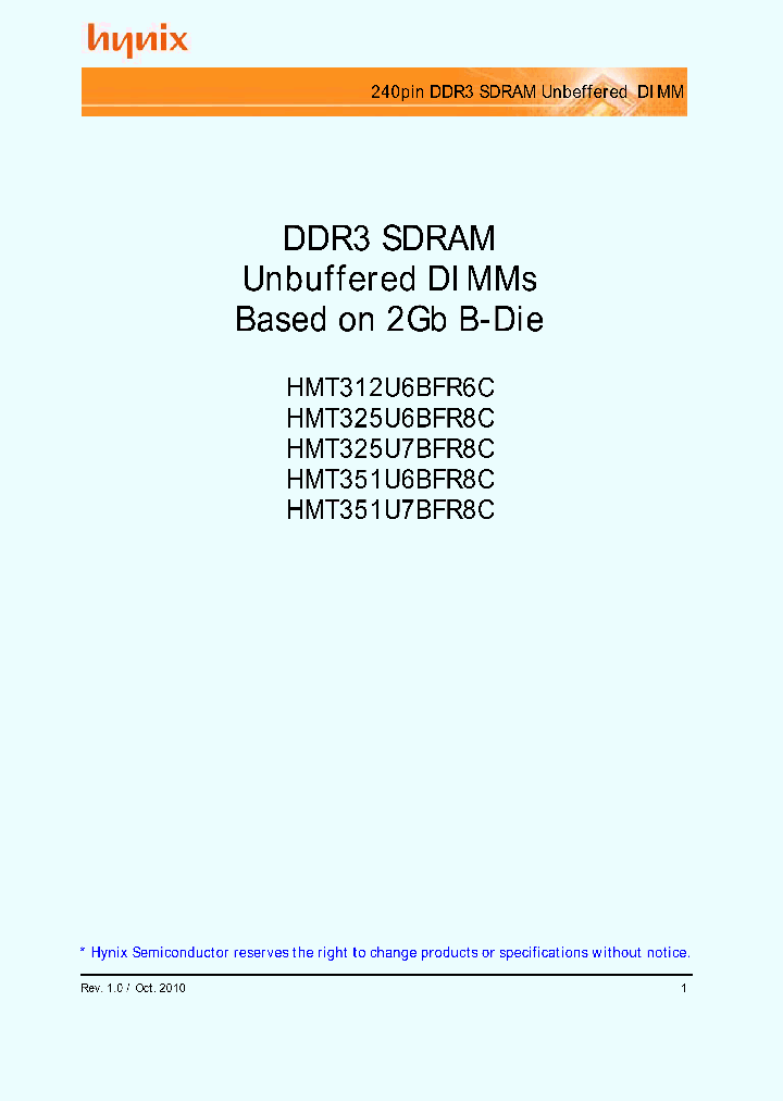 HMT351U6BFR8C-G7_6636005.PDF Datasheet