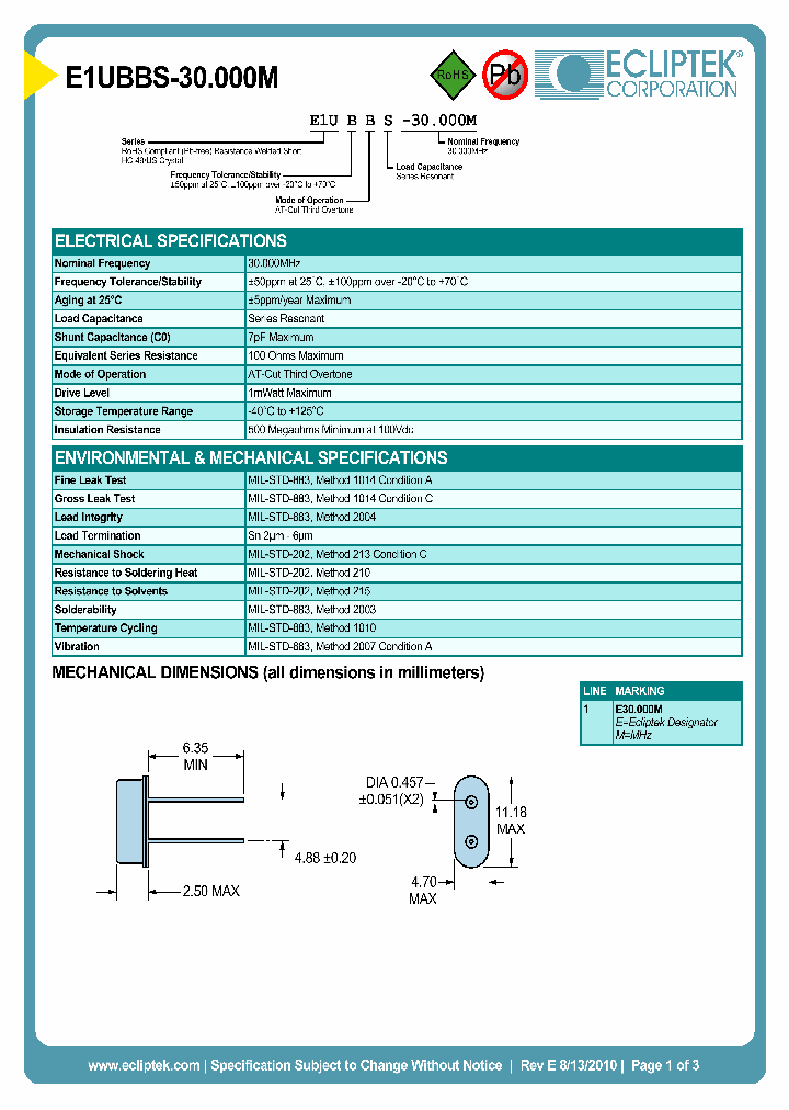 E1UBBS-30000M_6637145.PDF Datasheet