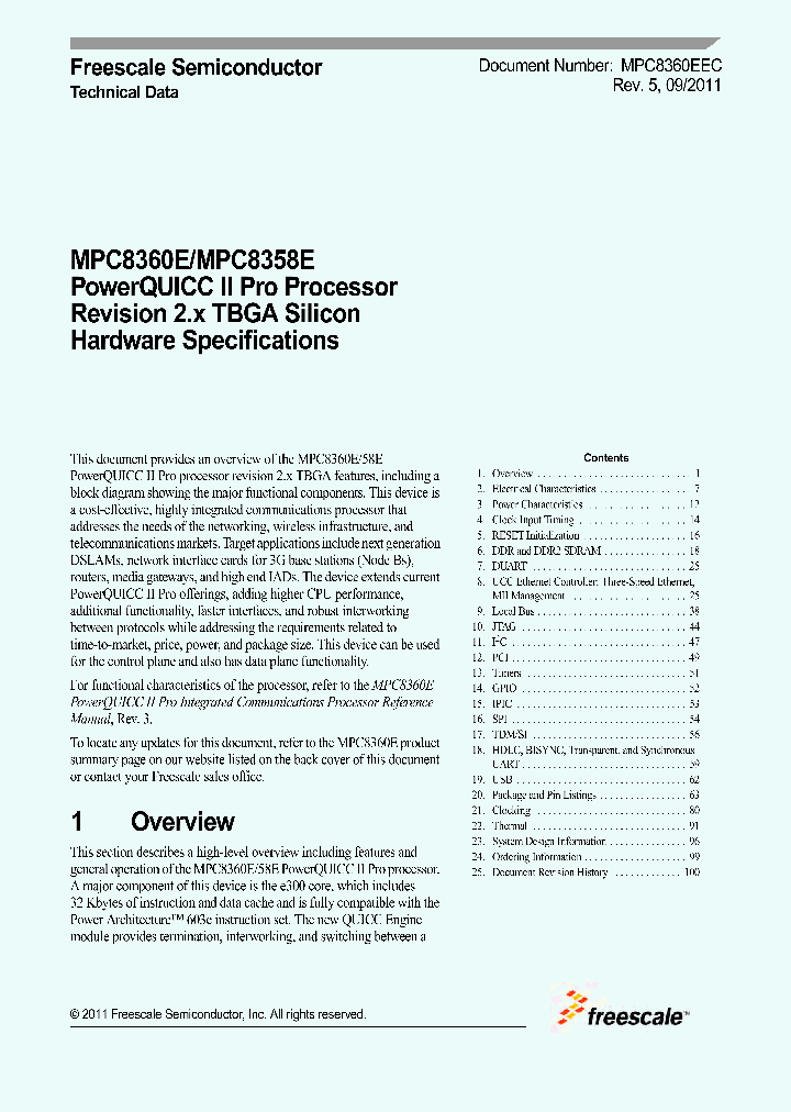 MPC8360CVVAJDGA_6639096.PDF Datasheet