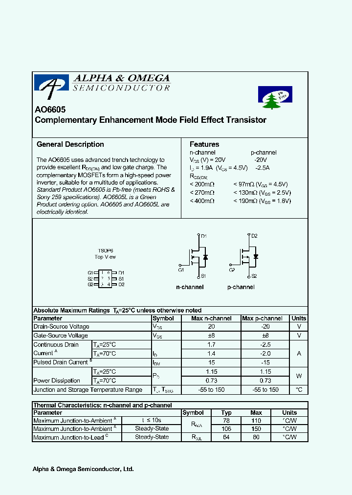 ALPHA-AO6605L_6644569.PDF Datasheet