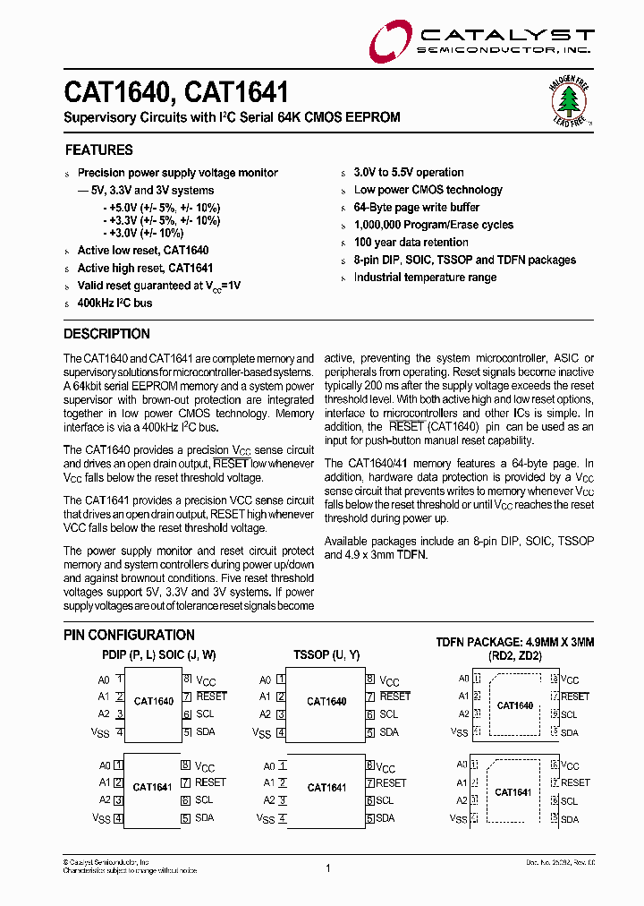 CAT1641PI-28_6646264.PDF Datasheet