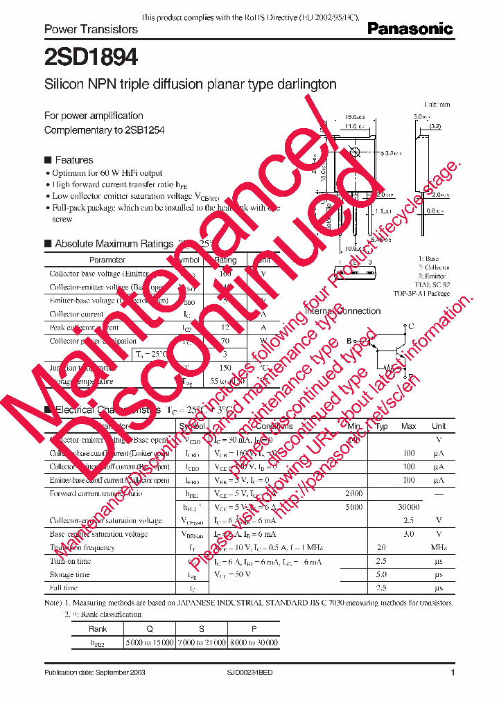 2SD1894P_6649513.PDF Datasheet