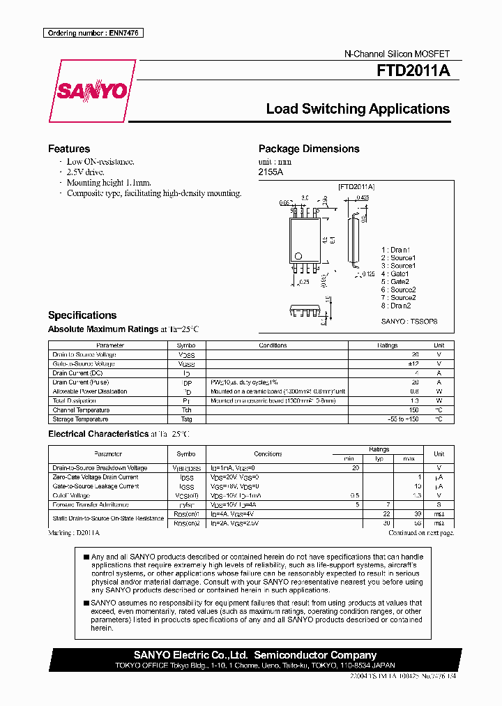 FTD2011A_6650455.PDF Datasheet
