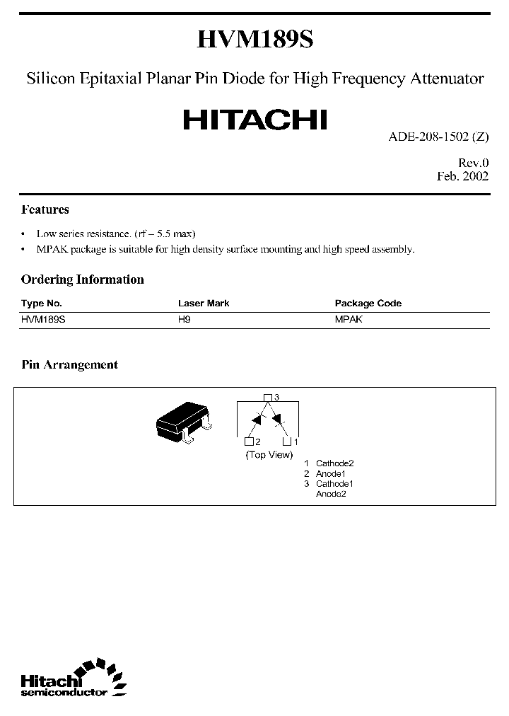HVM189S_6654993.PDF Datasheet
