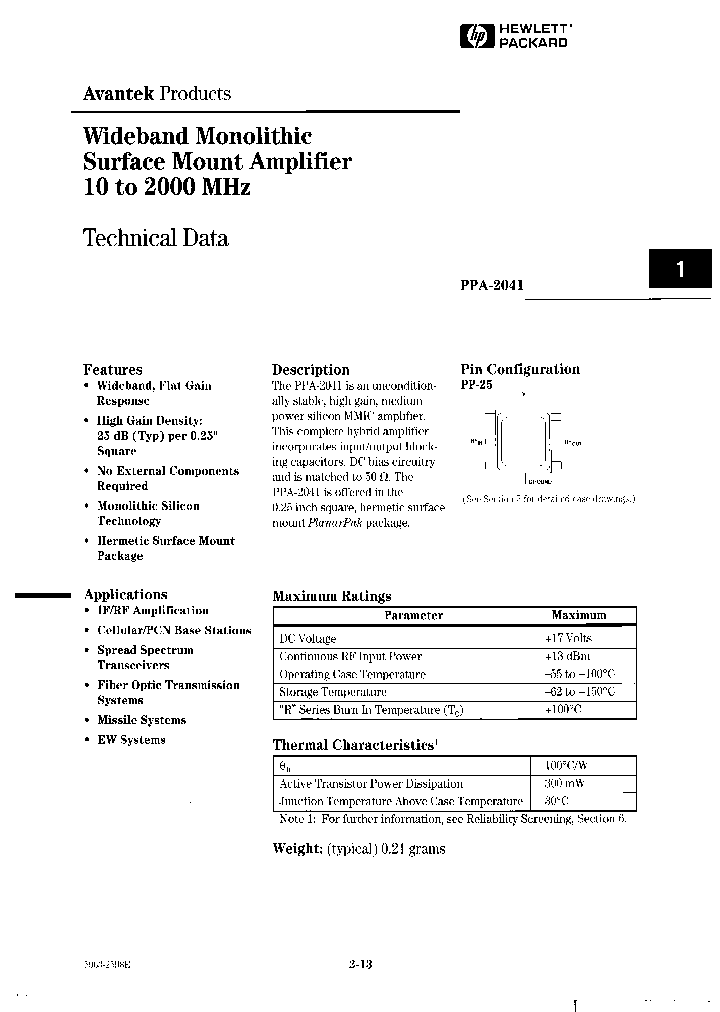 PPA-2041_6652855.PDF Datasheet