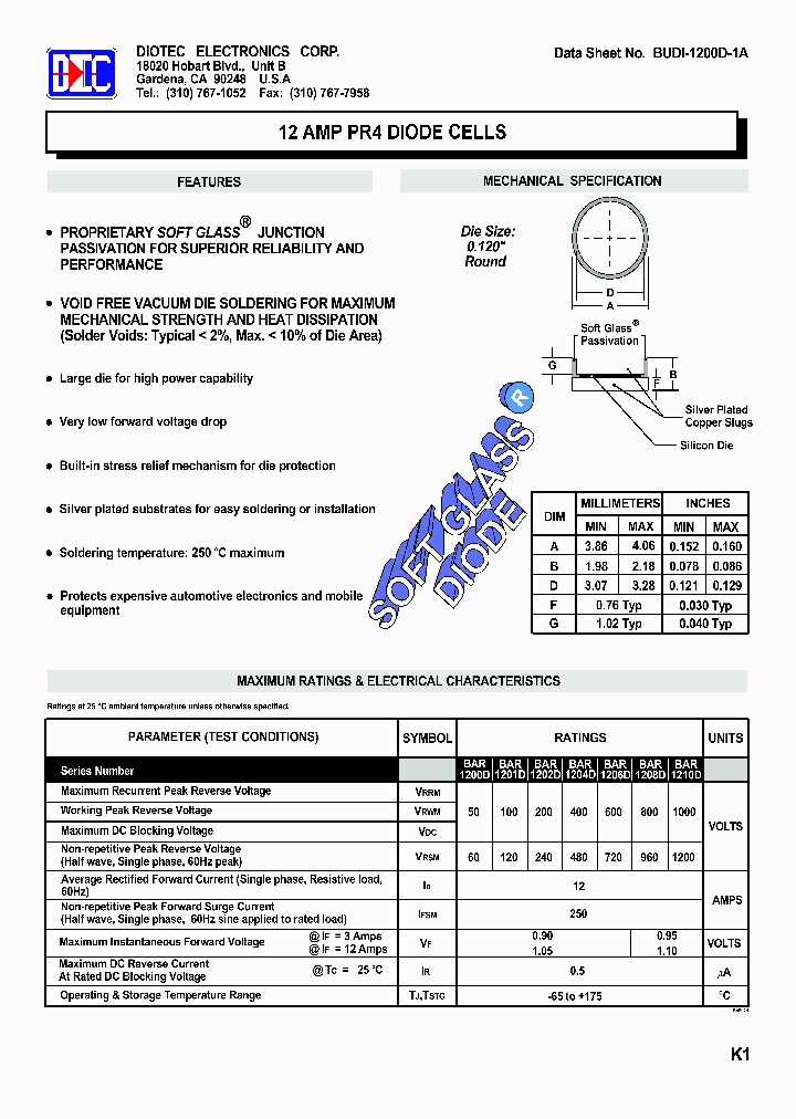 BAR1210D_6658602.PDF Datasheet