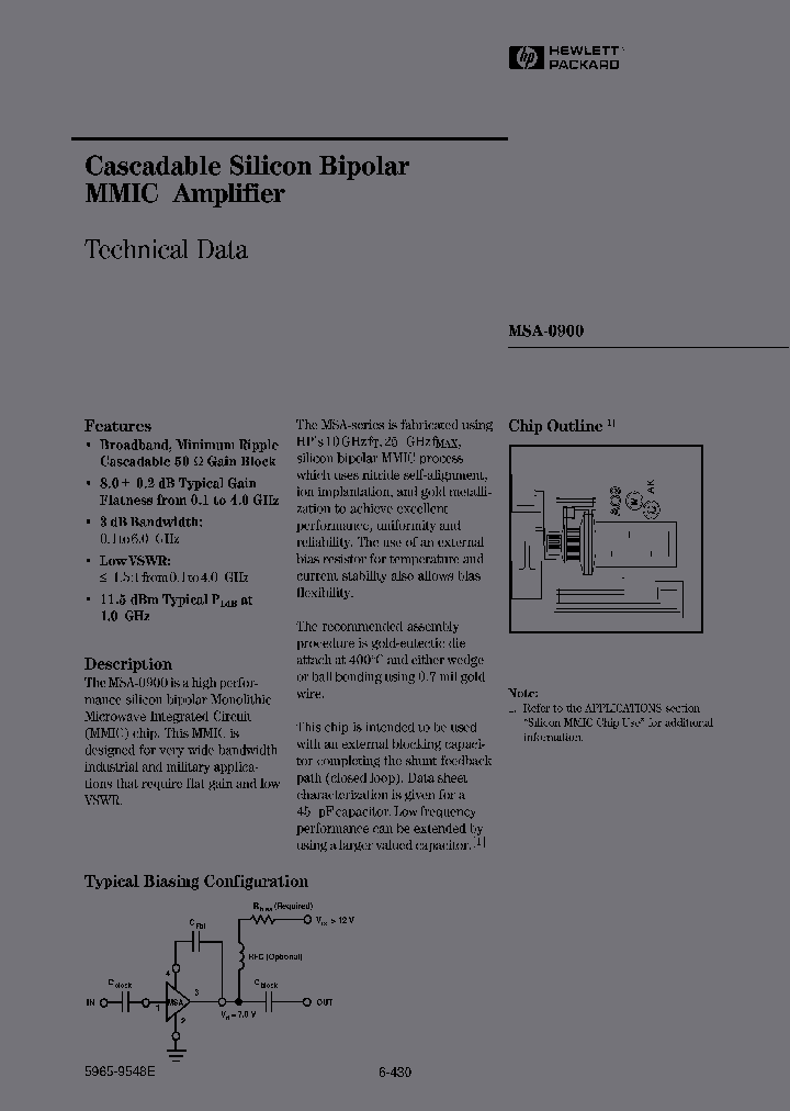 MSA-0900-GP4_6659870.PDF Datasheet