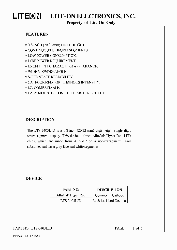 LTS-3403LJD_6661946.PDF Datasheet