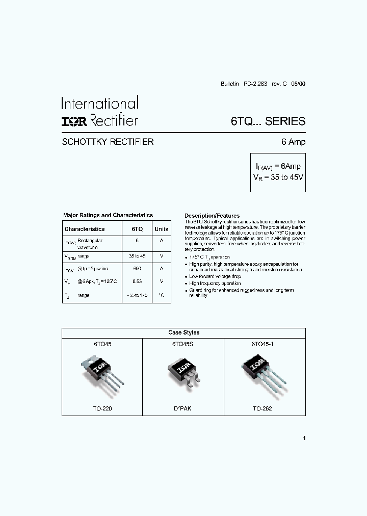 6TQ45-1PBF_6664154.PDF Datasheet