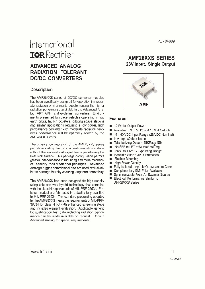 AMF285SPBF_6665417.PDF Datasheet