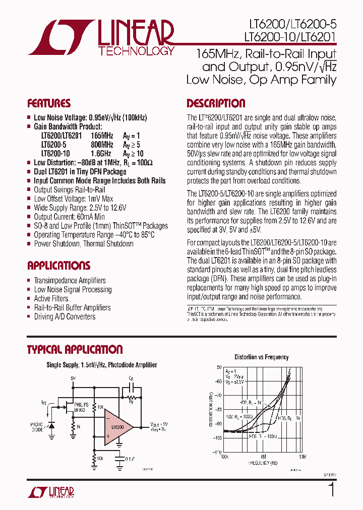 LT6200IS8PBF_6664028.PDF Datasheet