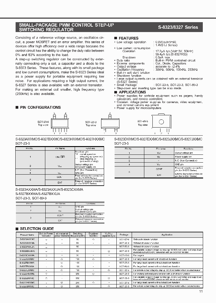 S-8323A52MC-EMG-T2_6666785.PDF Datasheet