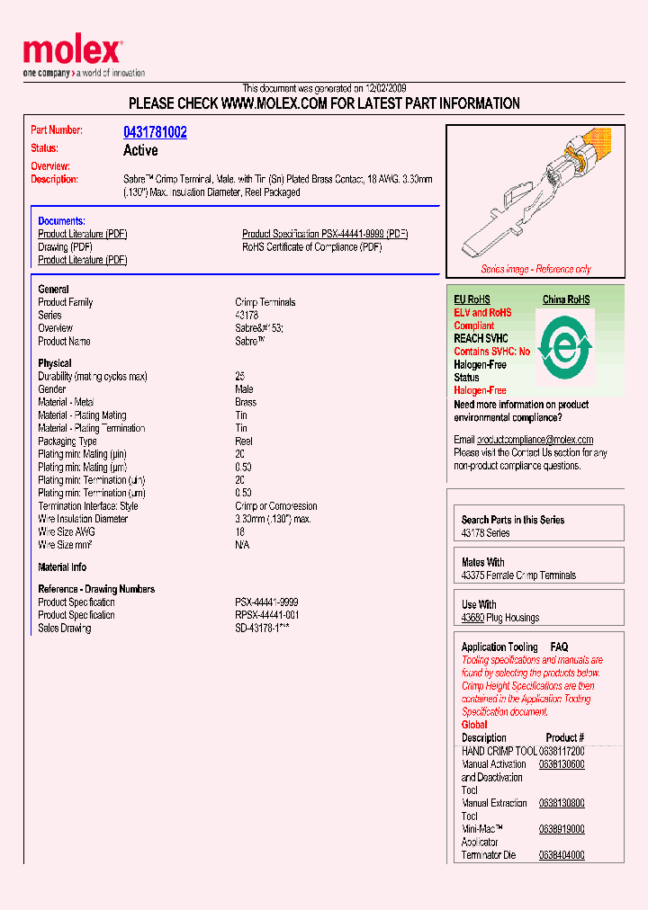 0431781002_6659636.PDF Datasheet