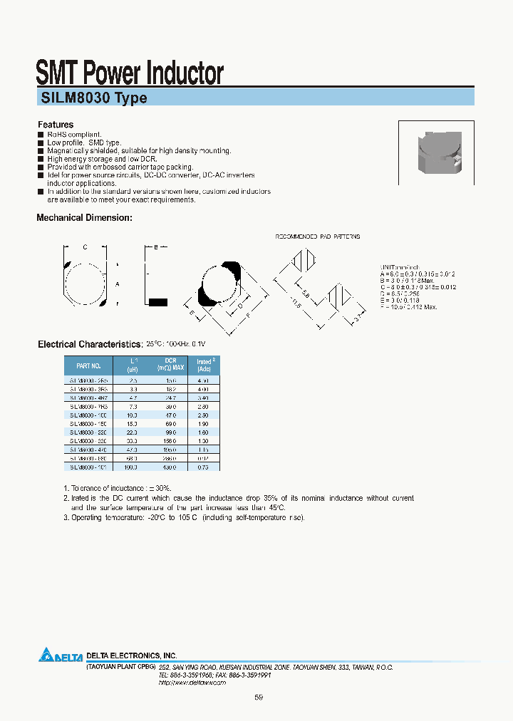 SILM8030-4R7_6673371.PDF Datasheet