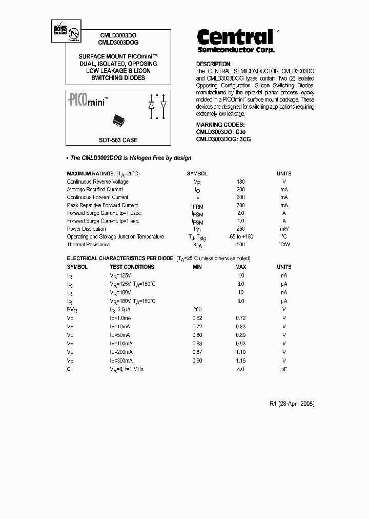 CMLD3003DOTR_6669500.PDF Datasheet